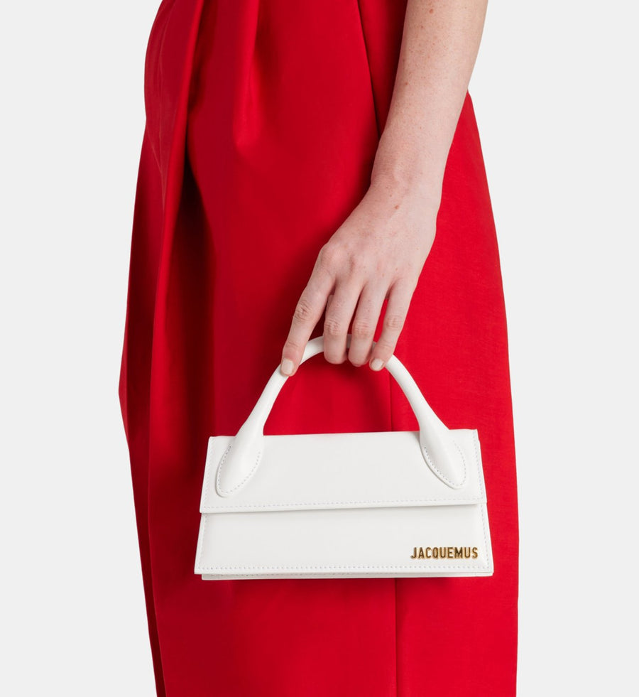 Sac à main long avec poignée supérieure Le Chiquito En Blanc – image 2