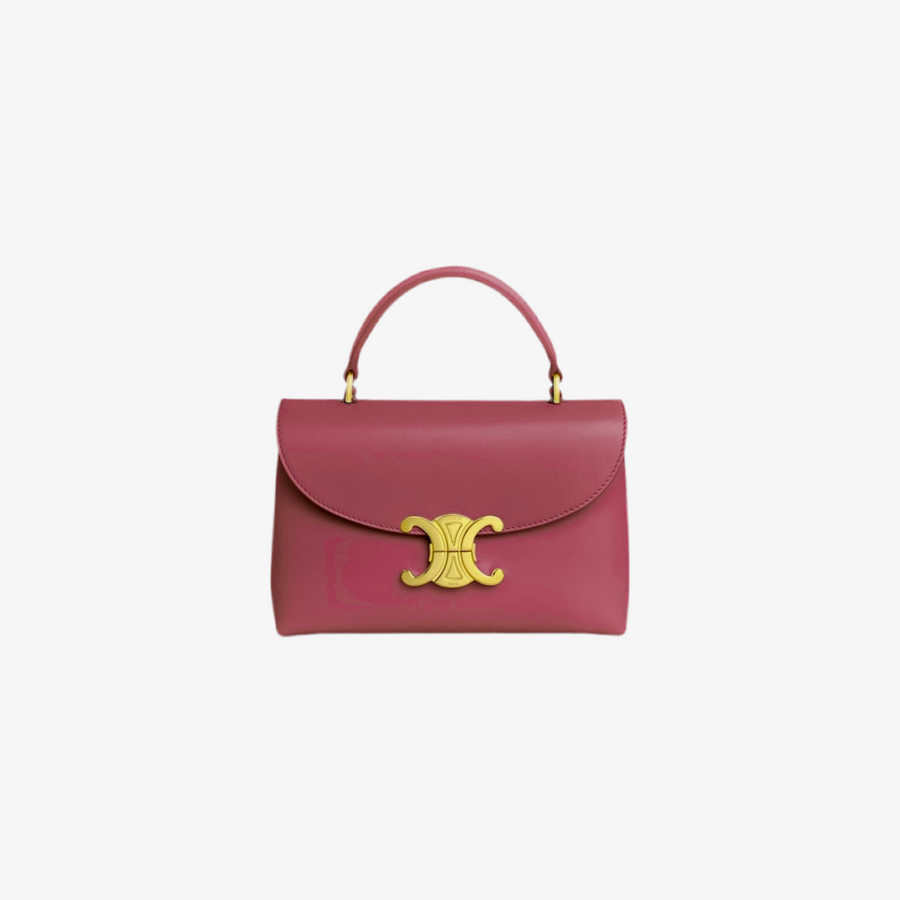 Sac Nino Teen Veau Souple Grainé En Bordeaux – image 1