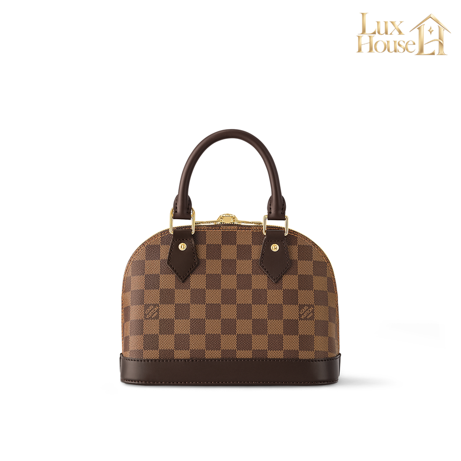Sac À Main Alma BB Damier En Vrai Cuir – image 6