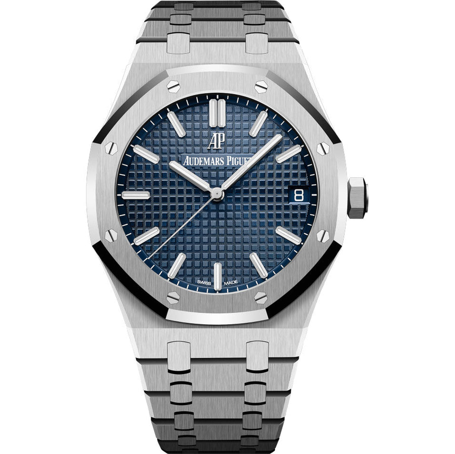 Royal Oak-Gris/Bleu – Montre Homme – image 1
