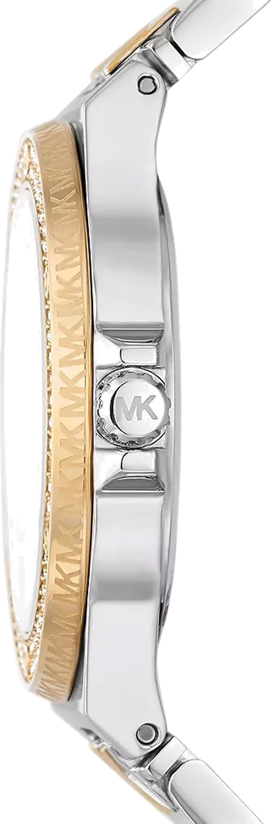 Michael Kors Lennox MK7338 bracelet bicolore gravé MK – Montre Femme – image 3