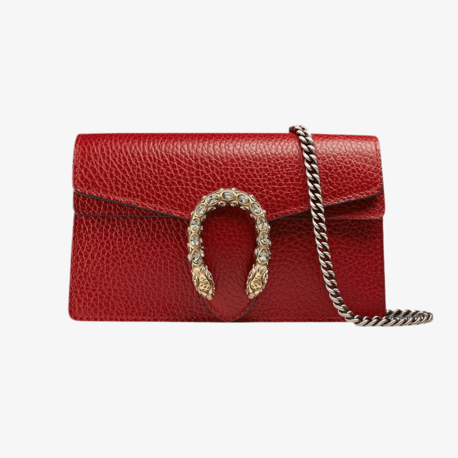 Sac À Épaule Dionysus Moyen Taille En Couleur Rouge – image 1