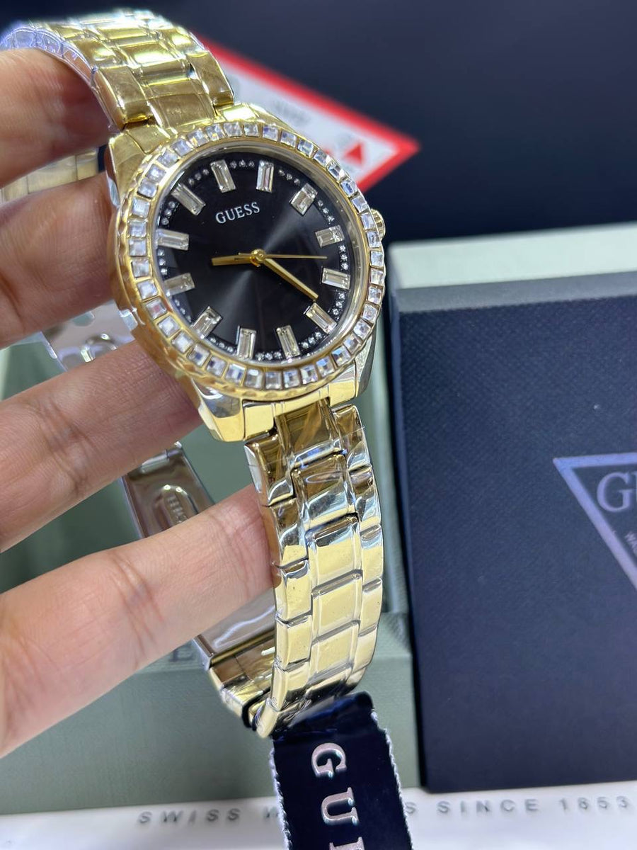 Guess Sparkler Ladies Gold Watch – Montre Femme – image 4