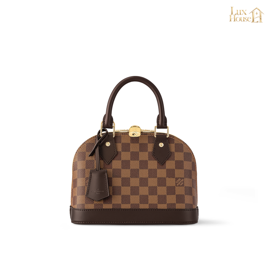 Sac À Main Alma BB Damier En Vrai Cuir – image 1