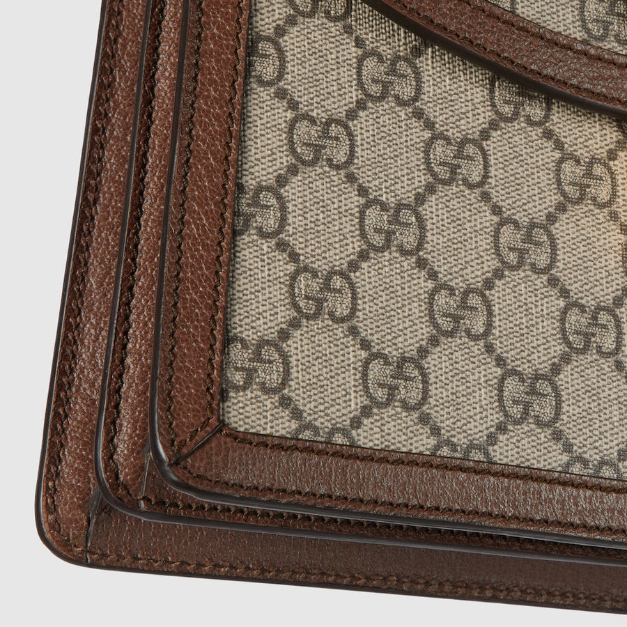 Sac Ophidia Mini À Poignée Supérieure Avec Toile – image 11