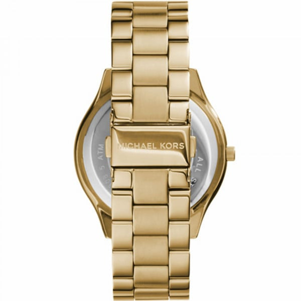 MK Slim Runway en Acier Doré – Montre Femme – image 2