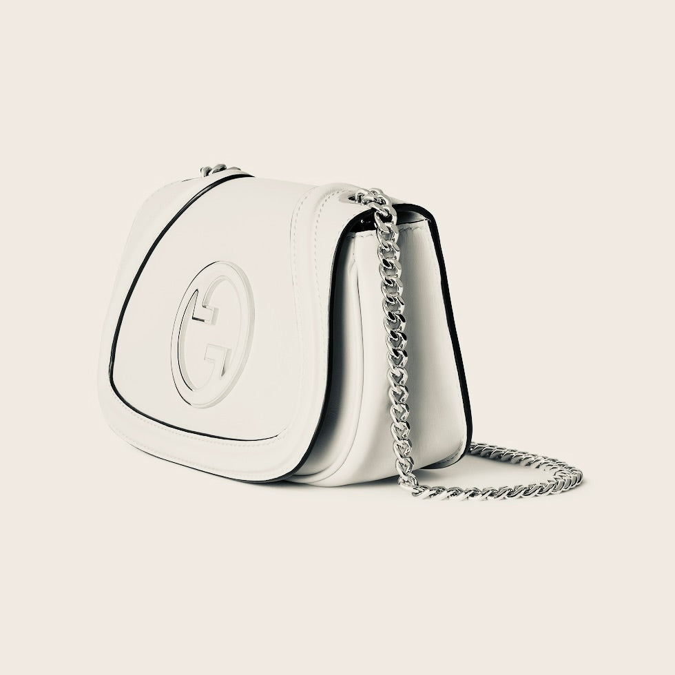 Sac À Épaule Gucci Blondie Petit Format En Blanc – image 3