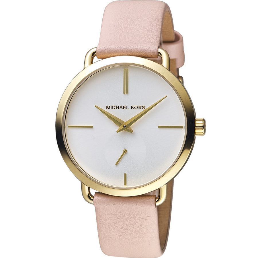 Michael Kors Montre à Quartz analogique avec Bracelet en Cuir MK2659 – Montre Femme – image 2