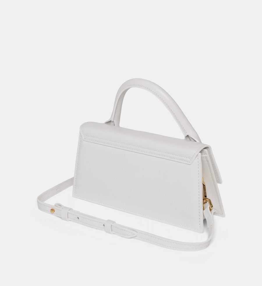 Sac à main long avec poignée supérieure Le Chiquito En Blanc – image 3