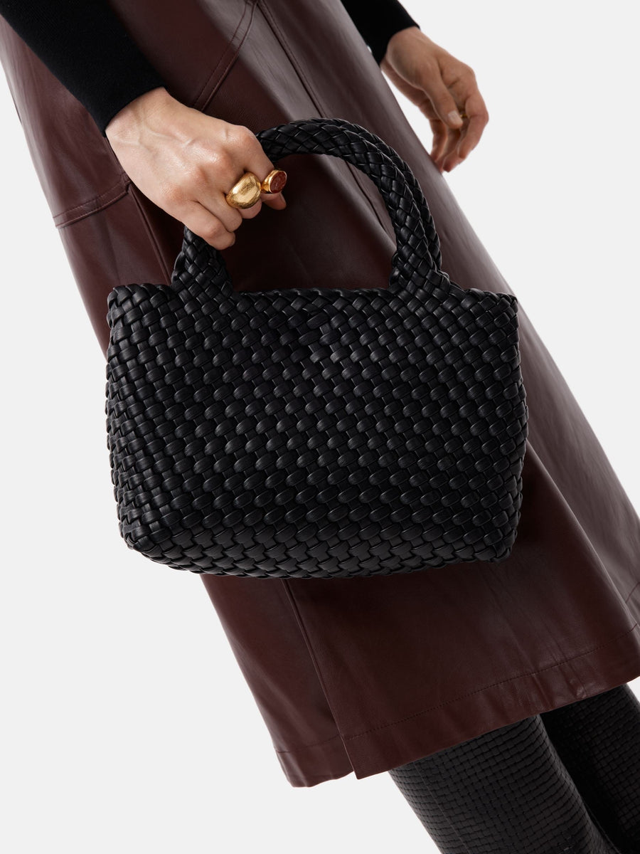Sac À Main Bottega À Pointe Noir – image 3