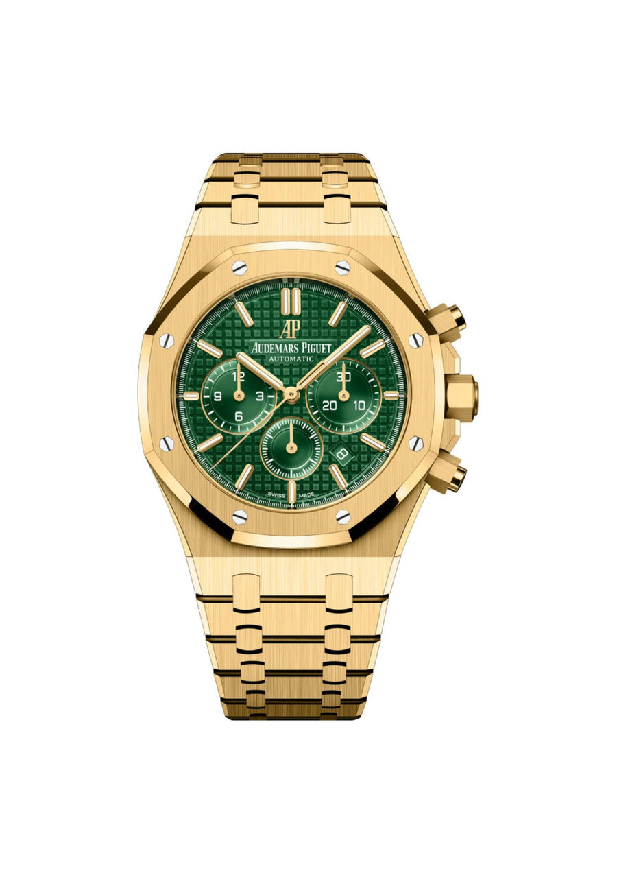 Royal Oak Chronographe-Jaune/Vert – Montre Homme – image 1