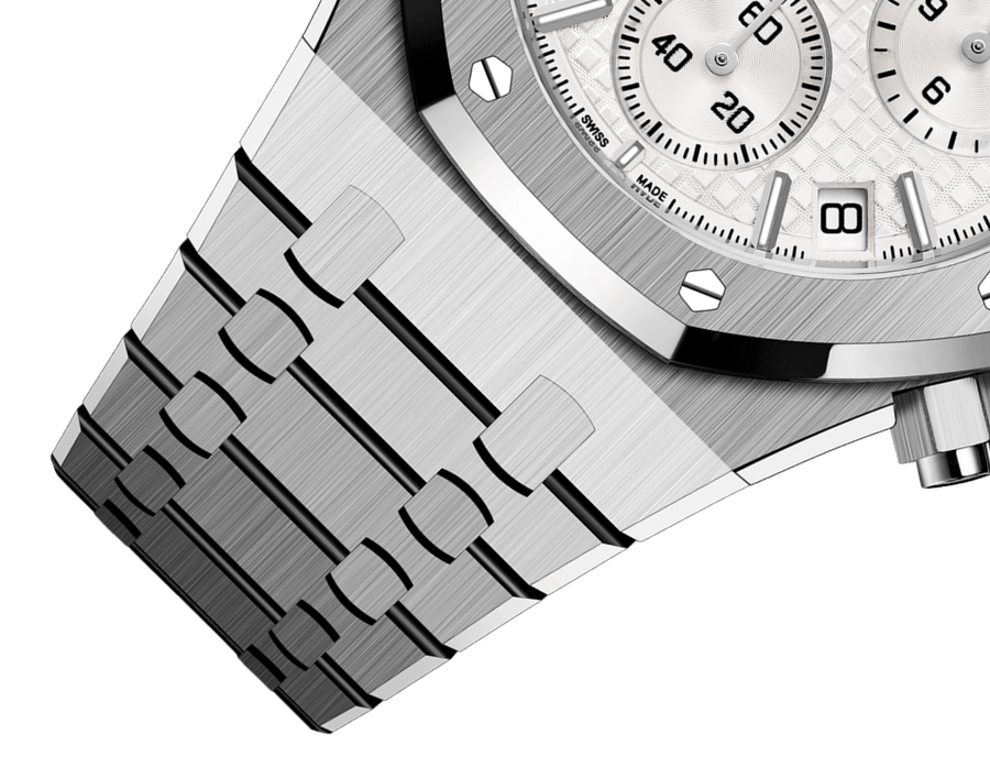 Royal Oak Chronographe-Gris/Blanc – Montre Homme – image 4