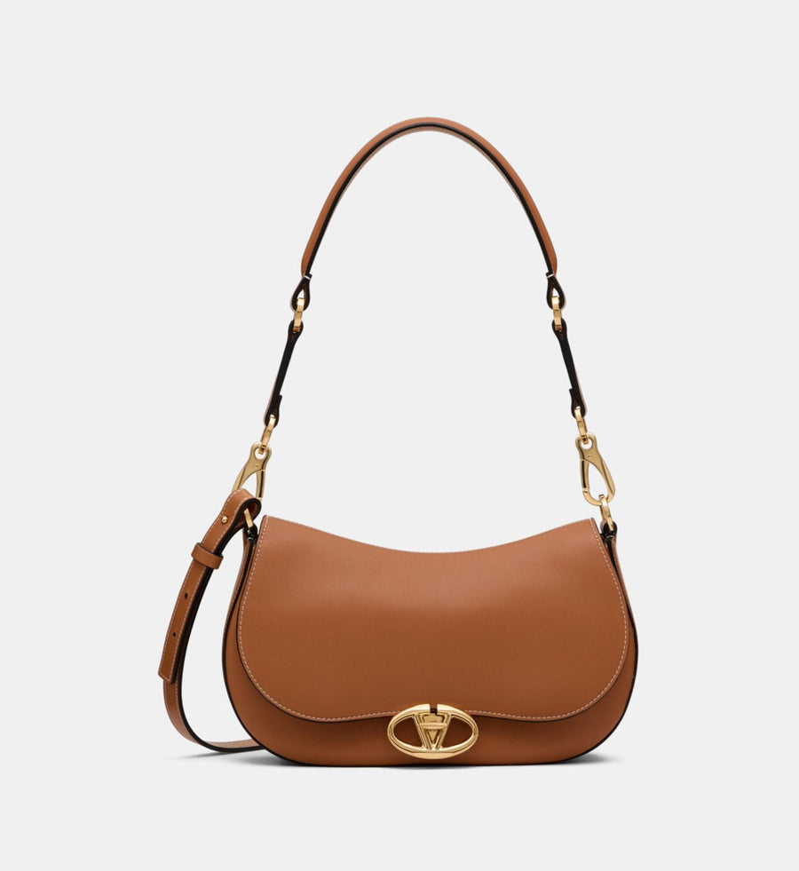 Sac Valentino Garavani besace Ohval en cuir – image 1
