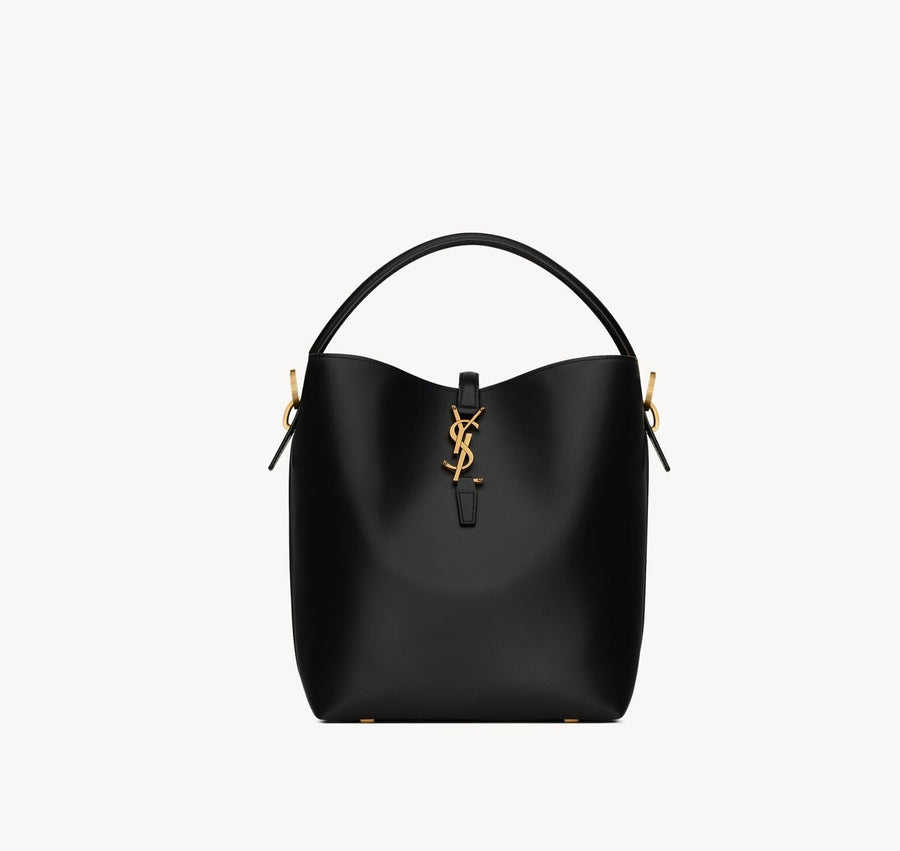 Le 37 Petit Modèle En Semi Cuir Brillant Noir – image 1
