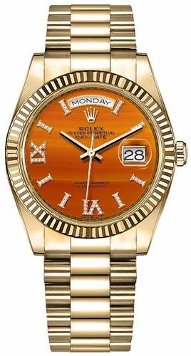 ROLEX Day-Date 36 Or jaune – Montre Femme – image 4