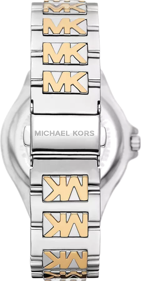 Michael Kors Lennox MK7338 bracelet bicolore gravé MK – Montre Femme – image 2