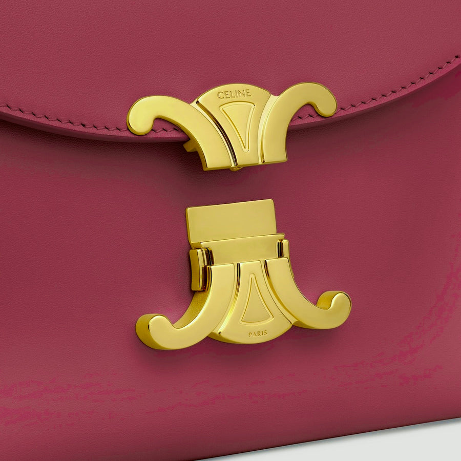 Sac Nino Teen Veau Souple Grainé En Bordeaux – image 4