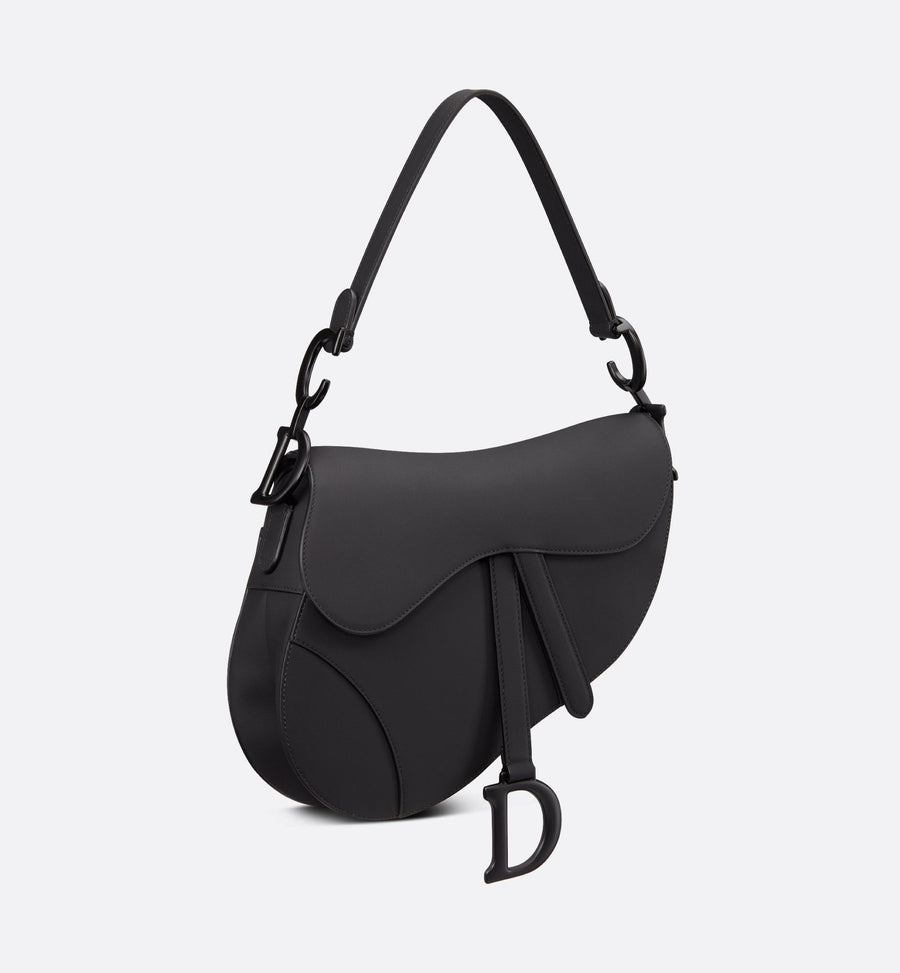 Sacoche Dior de selle avec sangle noir – image 3