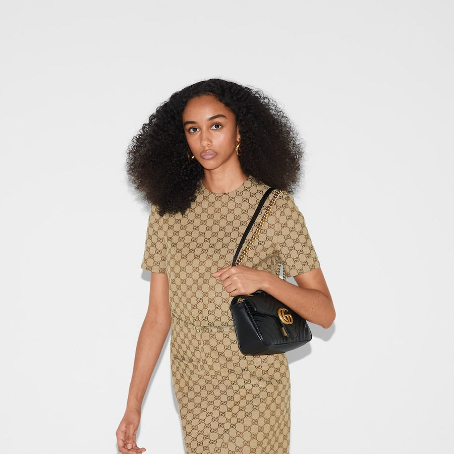 Sac À Épaule Petite Taille À Motif Gg Marmont – image 8