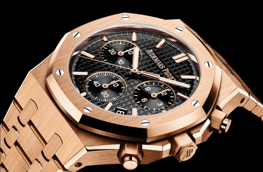 Royal Oak Chronographe-Rose/Noir – Montre Homme – image 5