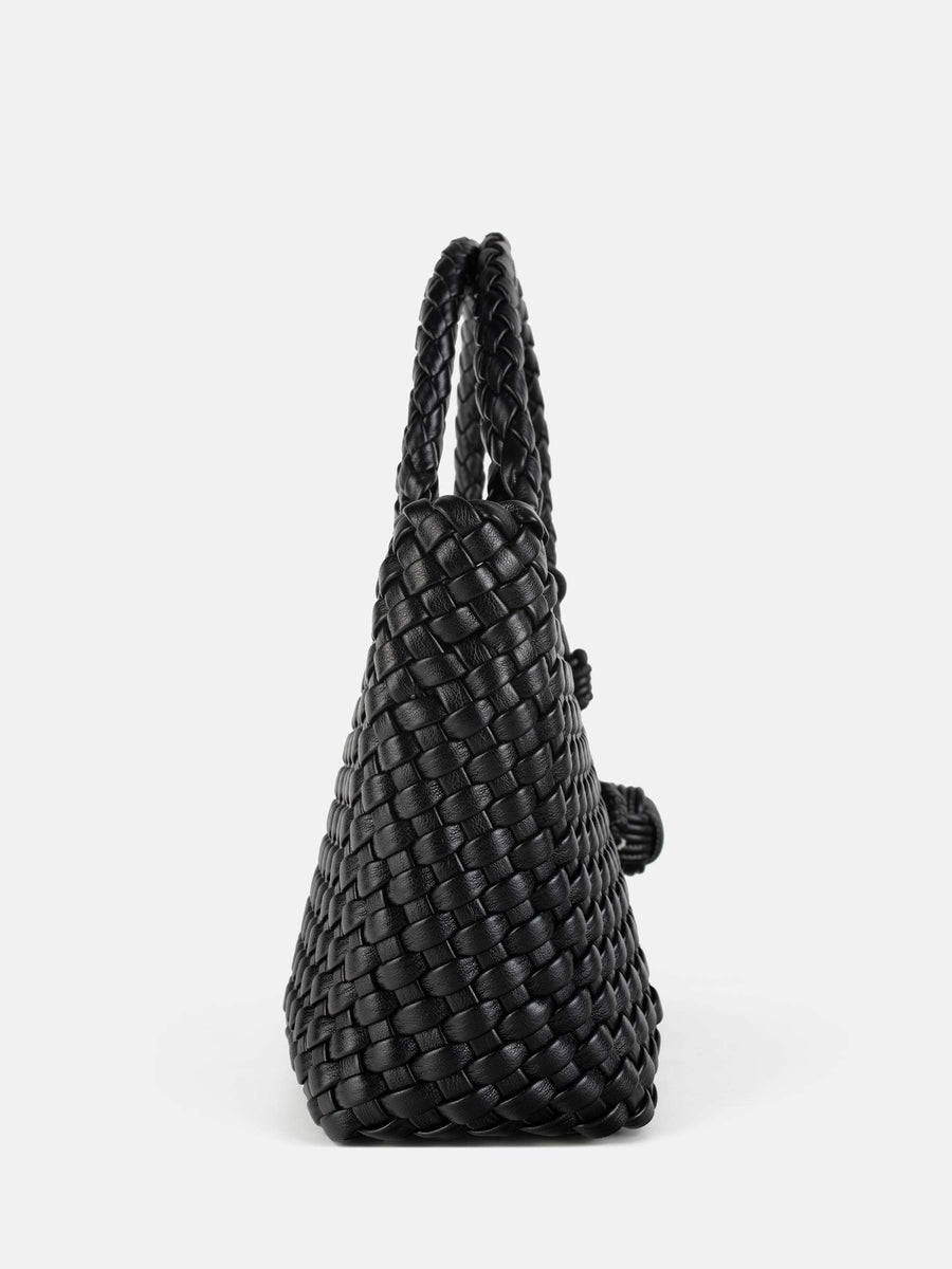 Sac À Main Bottega À Pointe Noir – image 5