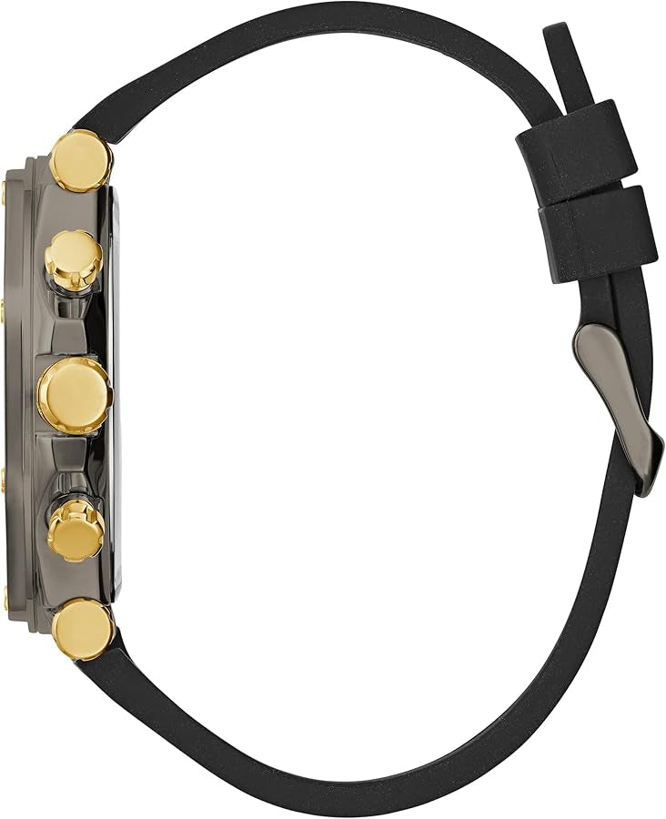 GUESS multifonction US Cuir Noir – Montre Homme – image 3