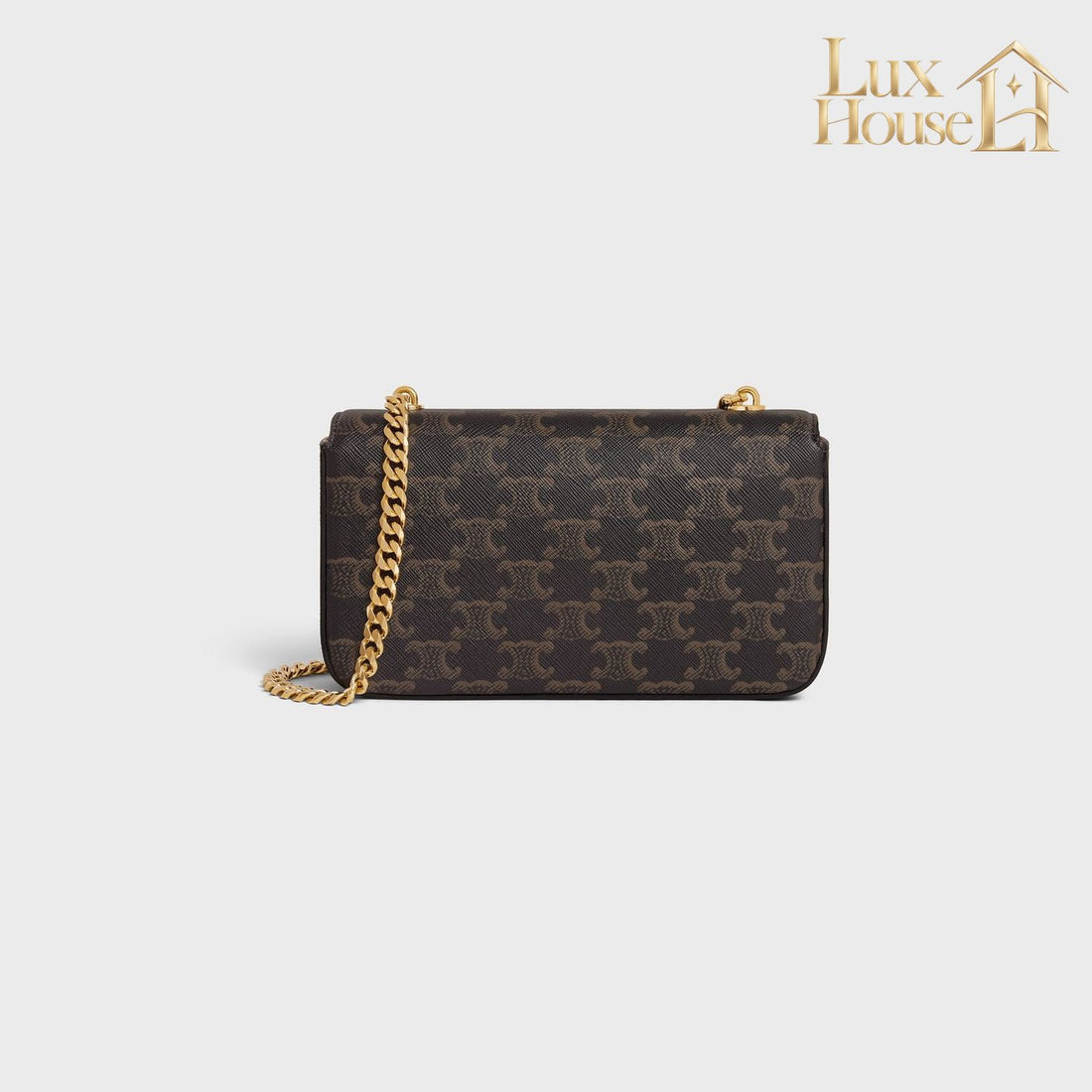Sac À Bandoulière Chaîne Claude De Veau Brillant – image 3