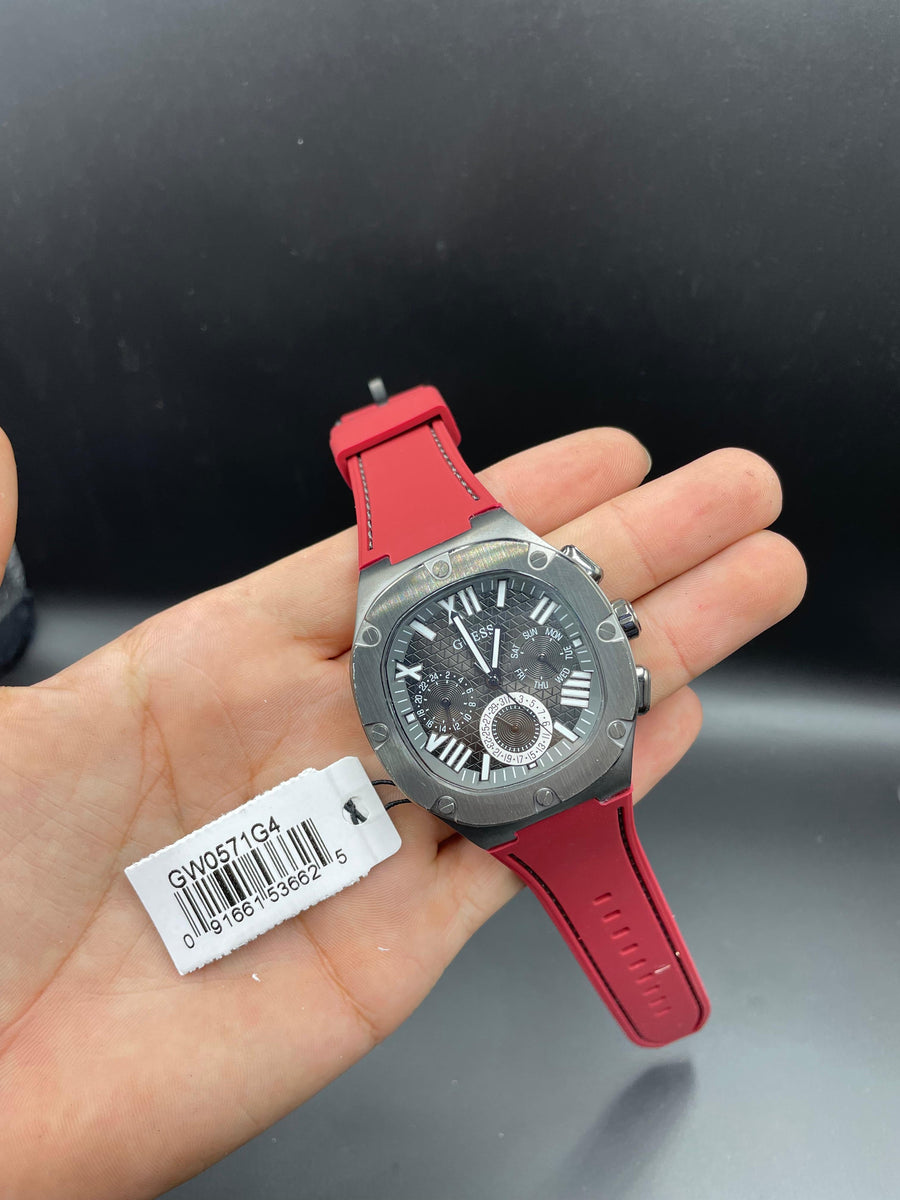 Guess Avec Boîtier En Bronze À Quartz – Montre Homme – image 10