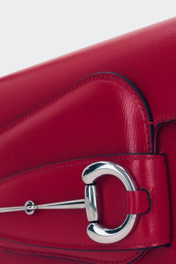 Petit Sac À Bandoulière En Lisse Gucci Horsebit 1955 – image 6