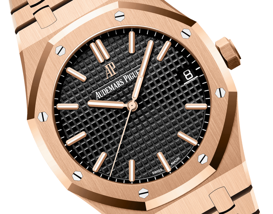 Royal Oak-Rose/Noir – Montre Homme – image 3