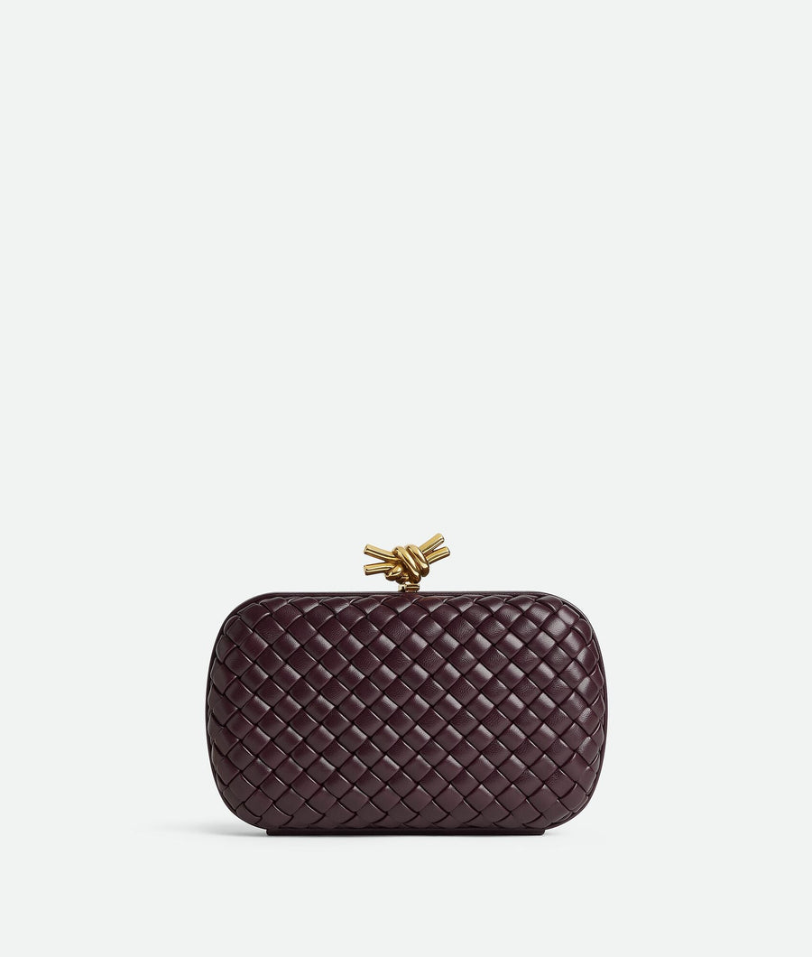 Sac Knot bottega en couleur Dark barolo – image 1