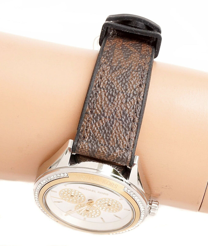 Michael Kors – bracelet En Cuir Marron – MK7205 – Montre Femme – image 5