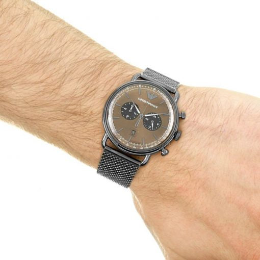 Emporio Armani – Aviator AR11141 – Montre Homme – image 3