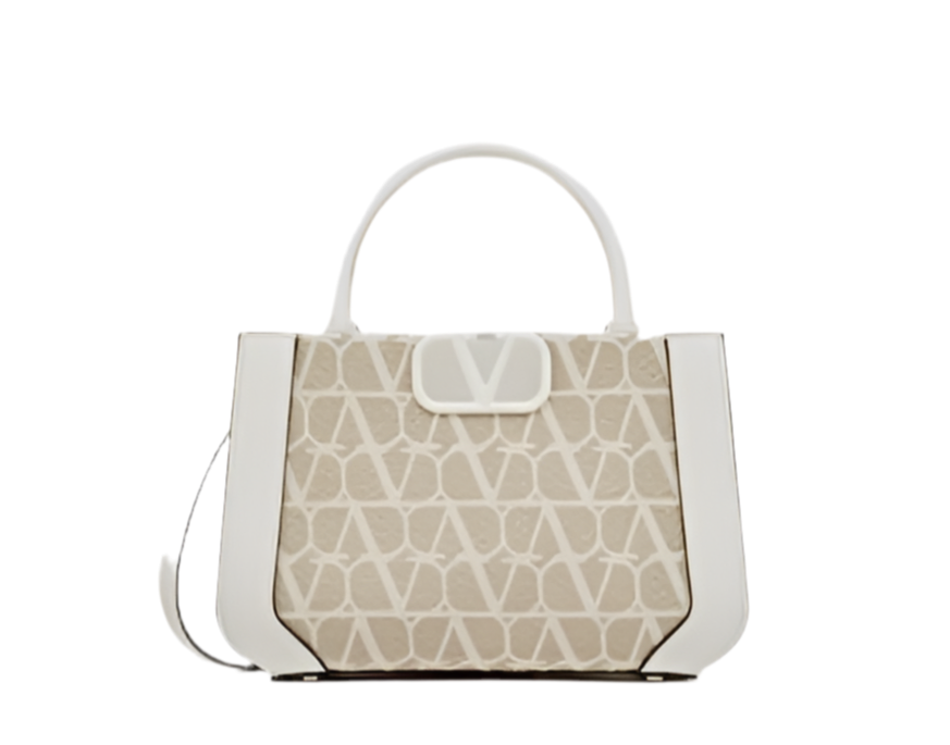 Sac à main moyen V Logo Signature Toile Iconograph – image 1