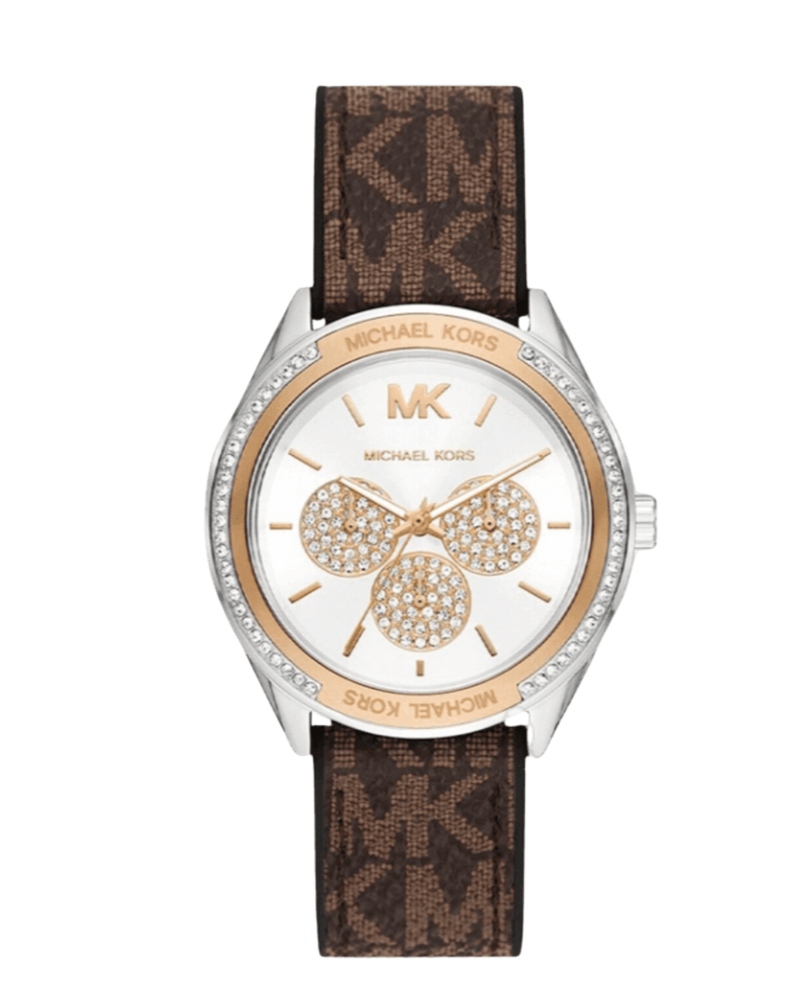 Michael Kors – bracelet En Cuir Marron – MK7205 – Montre Femme – image 1