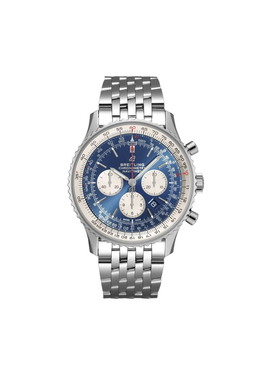 Navitimer B01 Chronograph-Gris/Bleu – Montre Homme – image 1