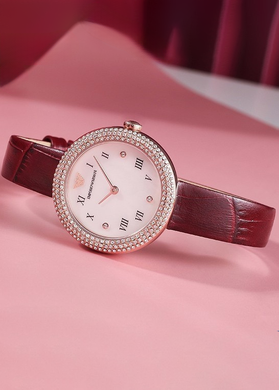 Emporio Armani – Élégance en Nacre et Or Rose , AR11357 – Montre Femme – image 3