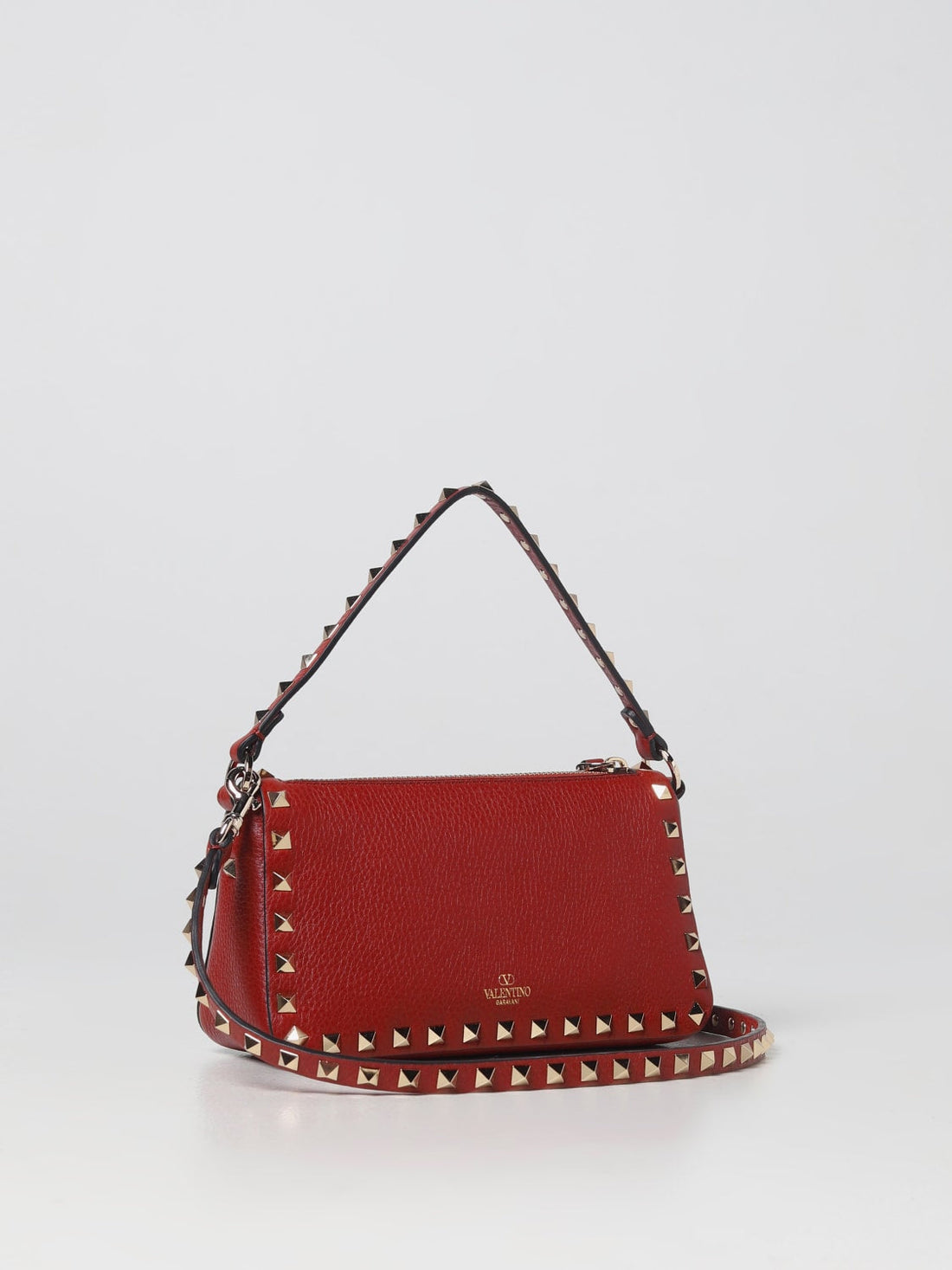 Sac porté épaule femme Valentino Garavani Rouge En Vrai Cuir – image 2