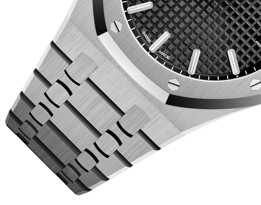 Royal Oak-Gris/Noir – Montre Homme – image 4