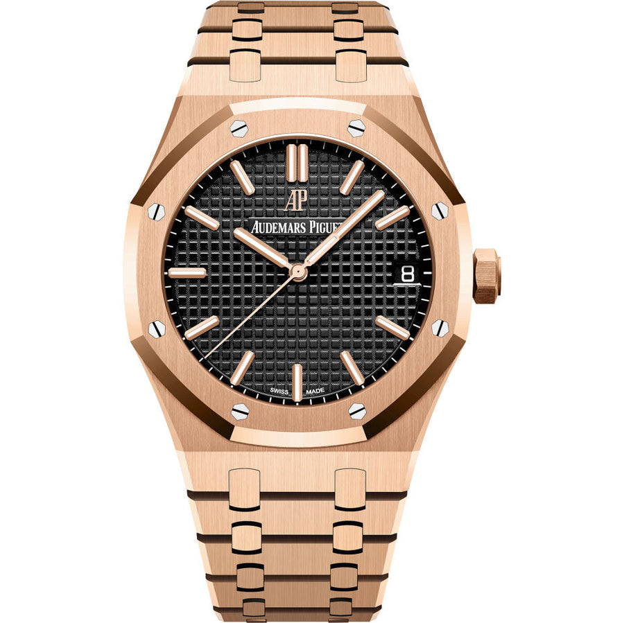 Royal Oak-Rose/Noir – Montre Homme – image 1