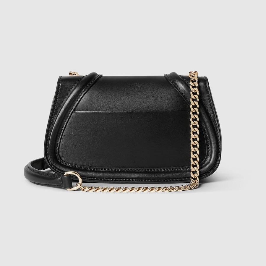 Sac À Épaule Gucci Blondie Petit Format En Noir – image 5