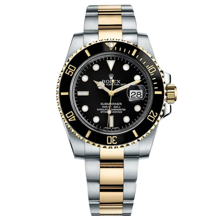 Rolex Submariner Golden Silver Black – Montre Homme – image 1