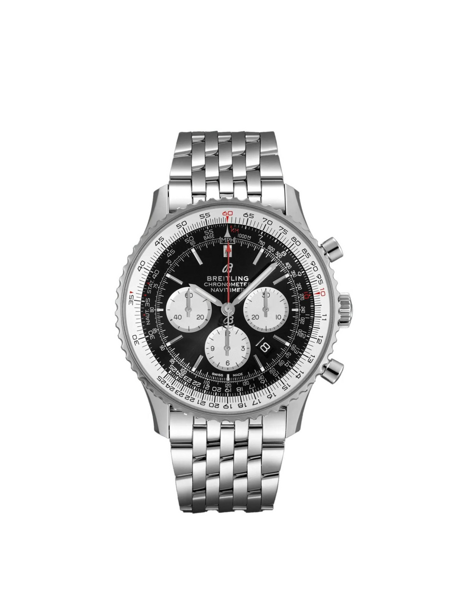 Navitimer B01 Chronograph-Gris/Noir – Montre Homme – image 1