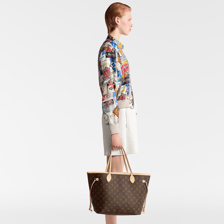 Sac LV Neverfull MM Beige – image 5