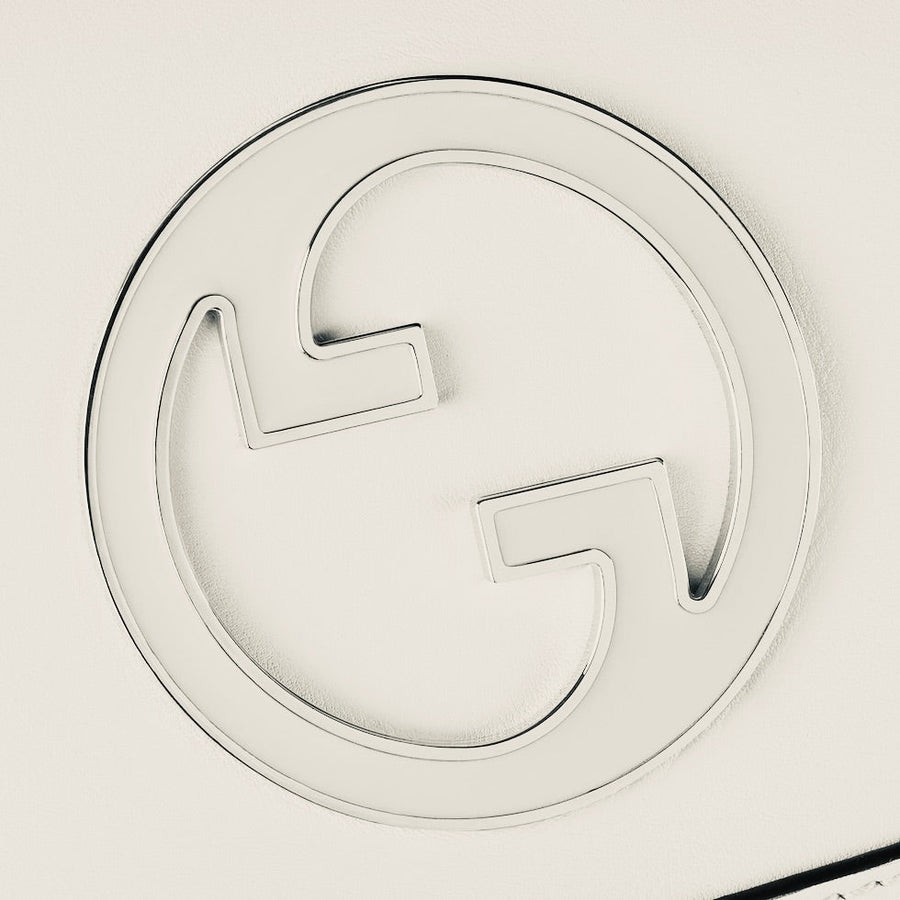 Sac À Épaule Gucci Blondie Petit Format En Blanc – image 4
