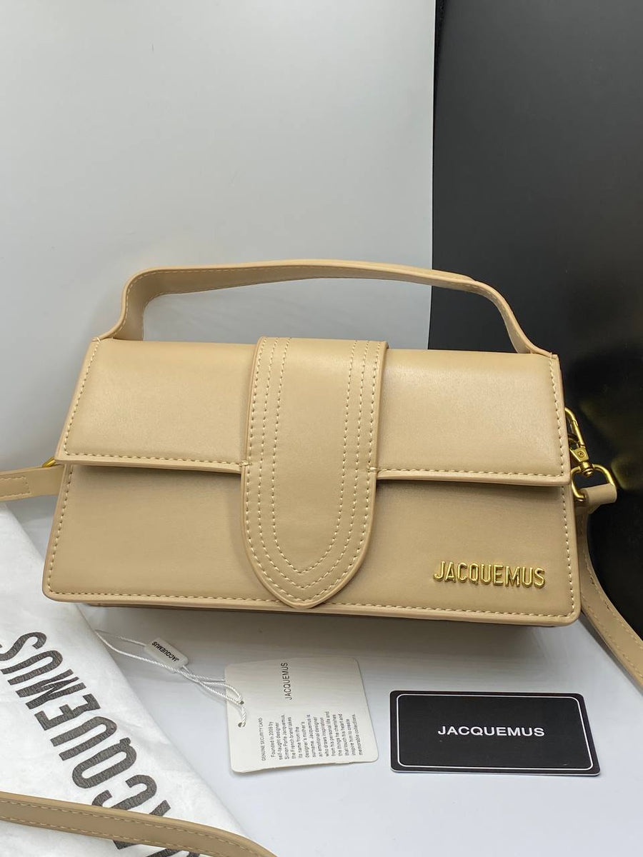 Sac Jacquemus bandoulière & Porté main Beige – image 8
