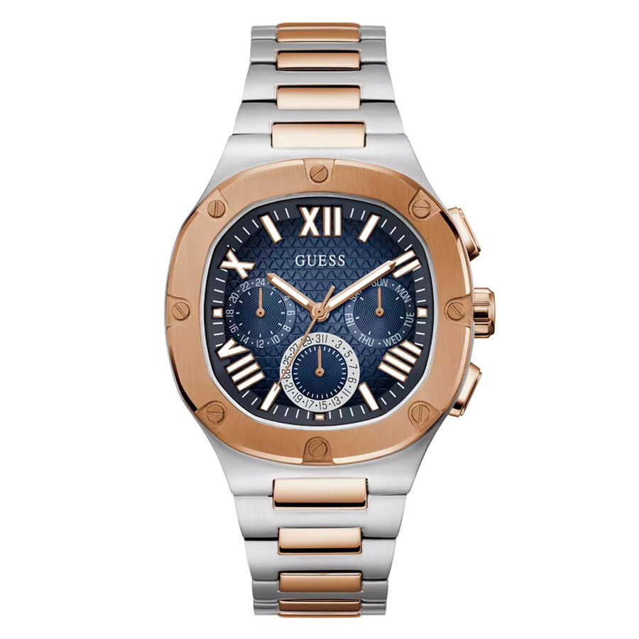 Guess GW0572G4 Couleur du boîtier 2 tons - Bracelet en acier inoxydable de forme carrée – Montre Homme – image 1