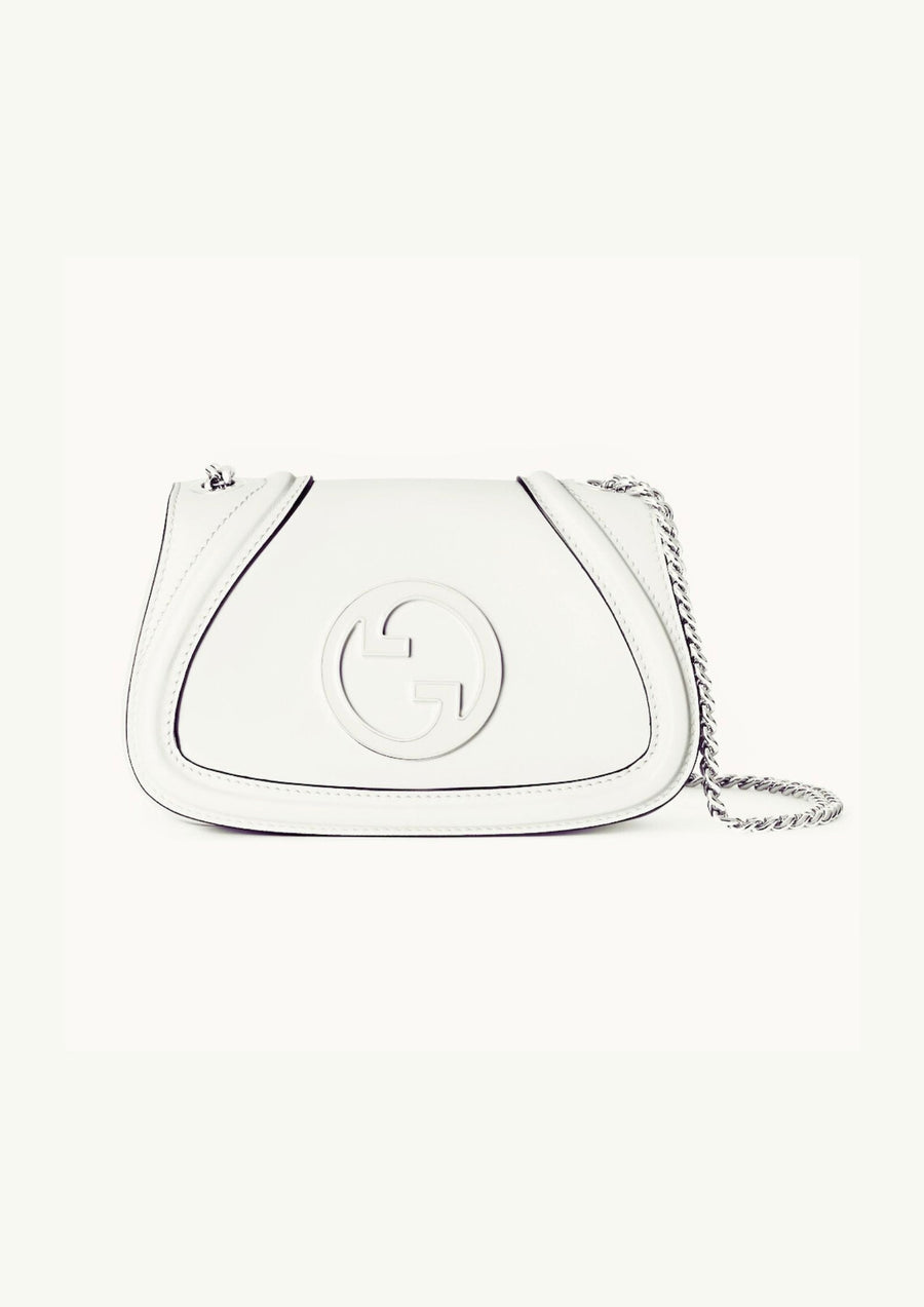 Sac À Épaule Gucci Blondie Petit Format En Blanc – image 1