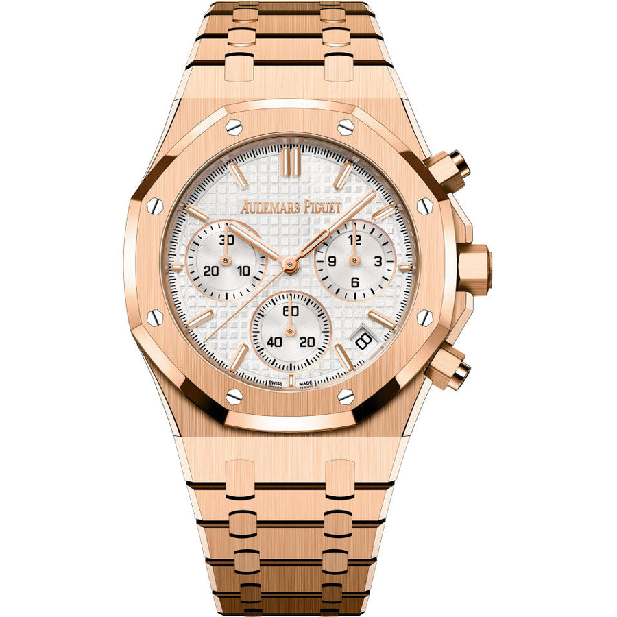 Royal Oak Chronographe-Rose/Blanc – Montre Homme – image 1