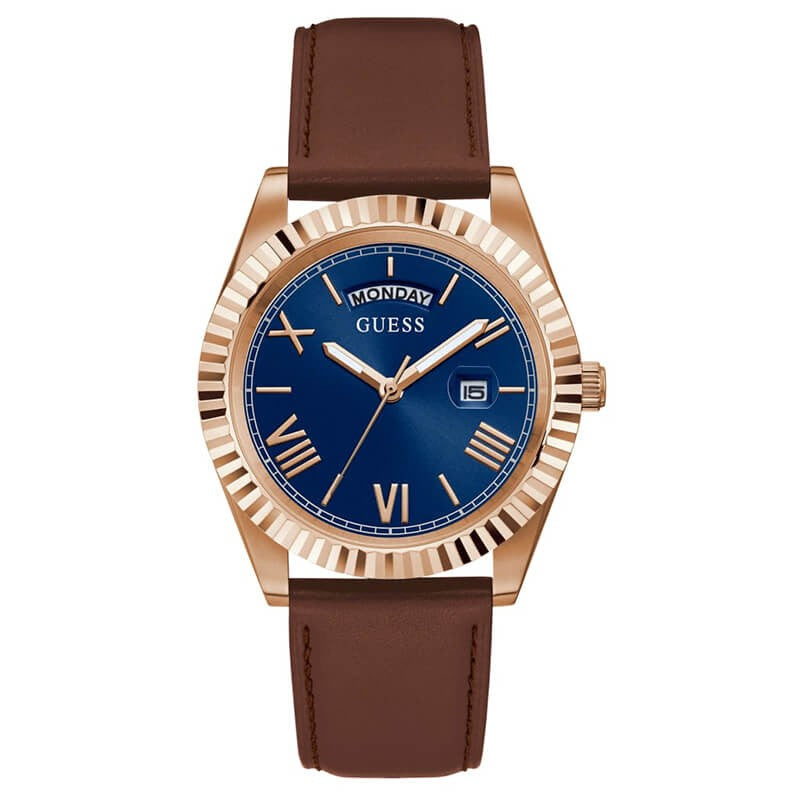 Guess Connoisseur – Marron – Montre Homme – image 1